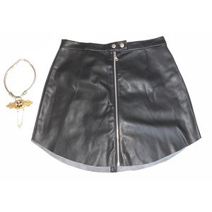 Dynamite | Leather Skirt